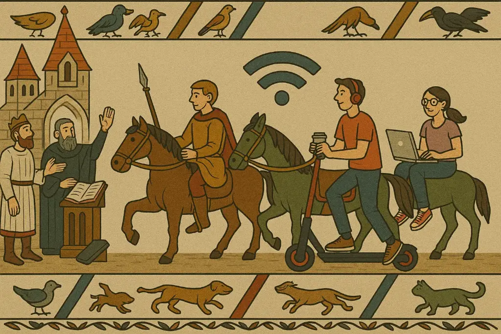 Cavalieri, peste e Wi-Fi