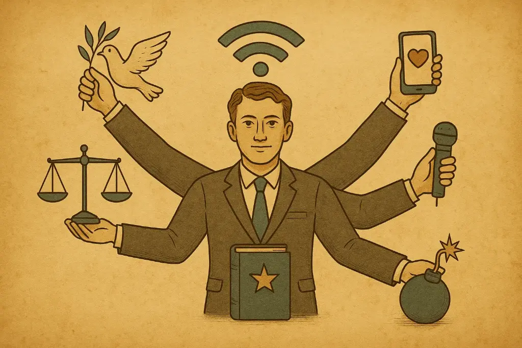 Bombe, diritti e influencer in giacca e cravatta