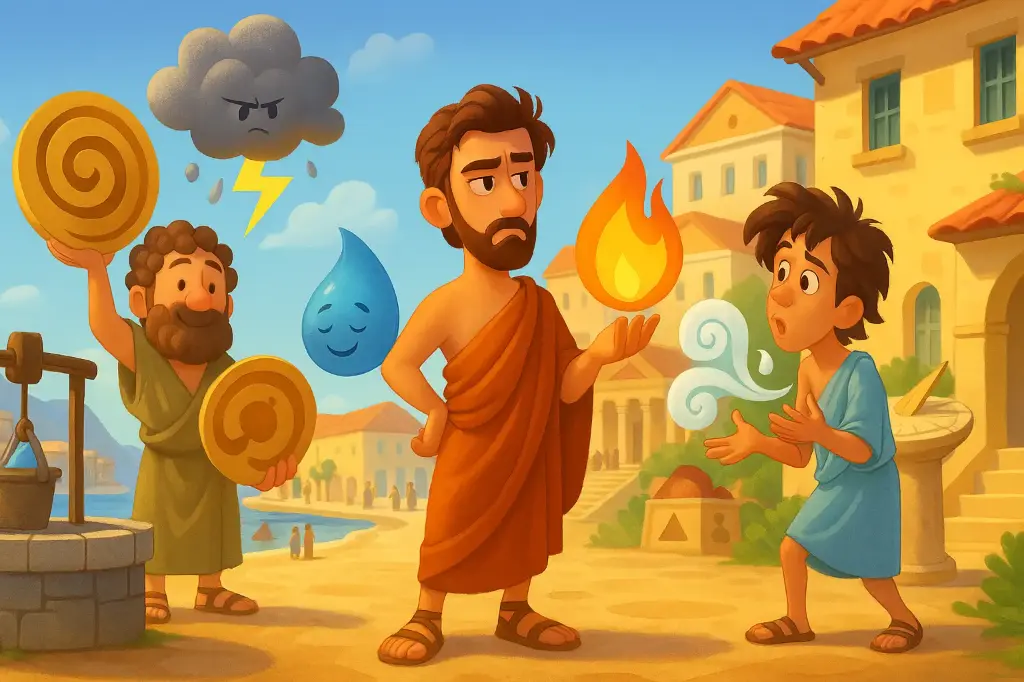 La prima volta che chiedemmo perché: Dai presocratici agli atomisti - Filosofia antica